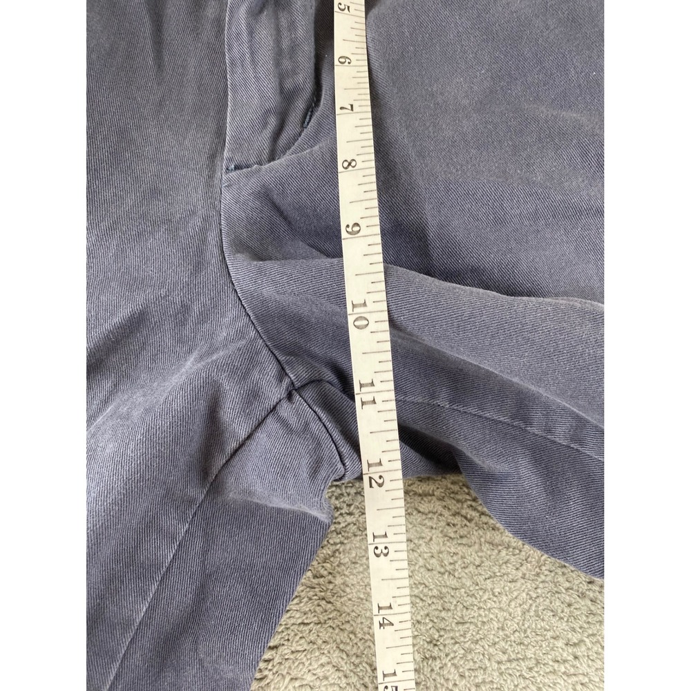 PacSun Womens Navy Blue Workwear Trouser Double Knee Wide Leg Pants Size 26 - Picture 16 of 16